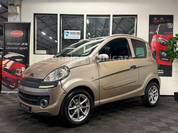 DCI Beige Mopedauto XXL Koffer Minicar 45KM