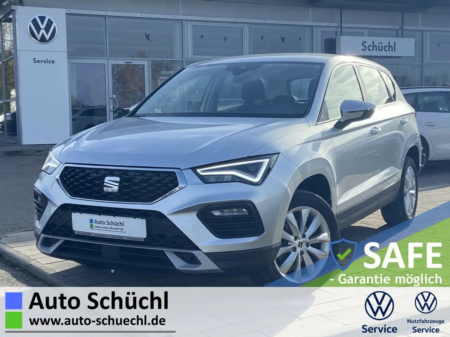 SEAT Ateca 1.5 TSI Style NAVI-PRO+LED+AHK+FULL-LINK+S Silber - 1