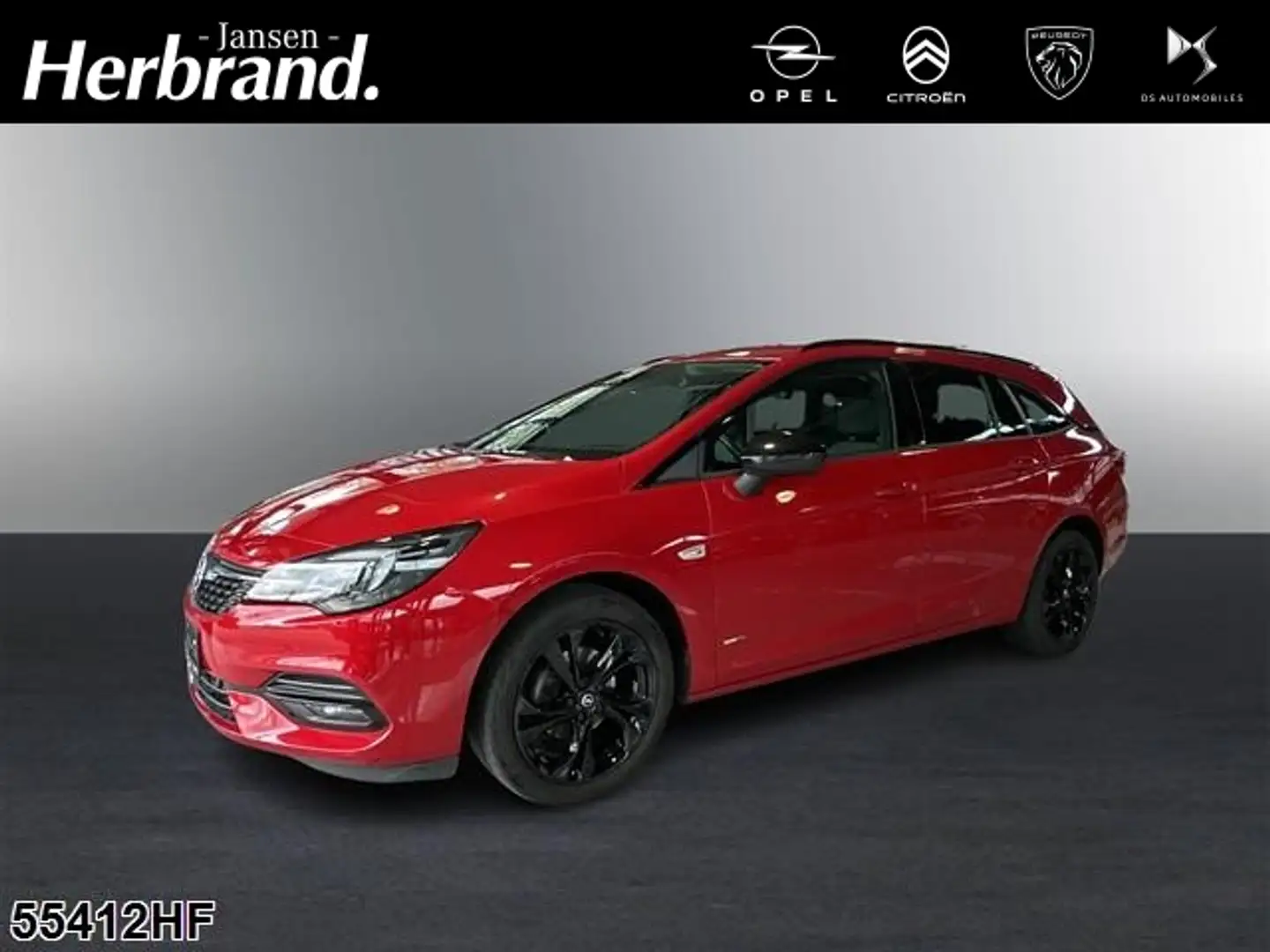 Opel Astra 1.2 Turbo, Design&Tech Rood - 1