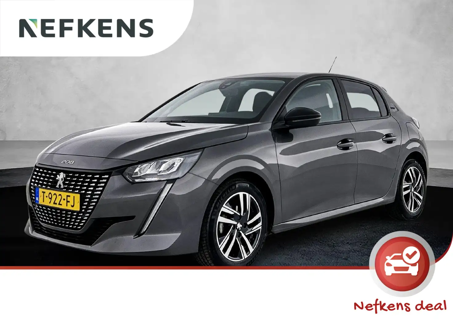 Peugeot 208 Style 75pk | Navigatie | Airco | Cruise Control | Grau - 1
