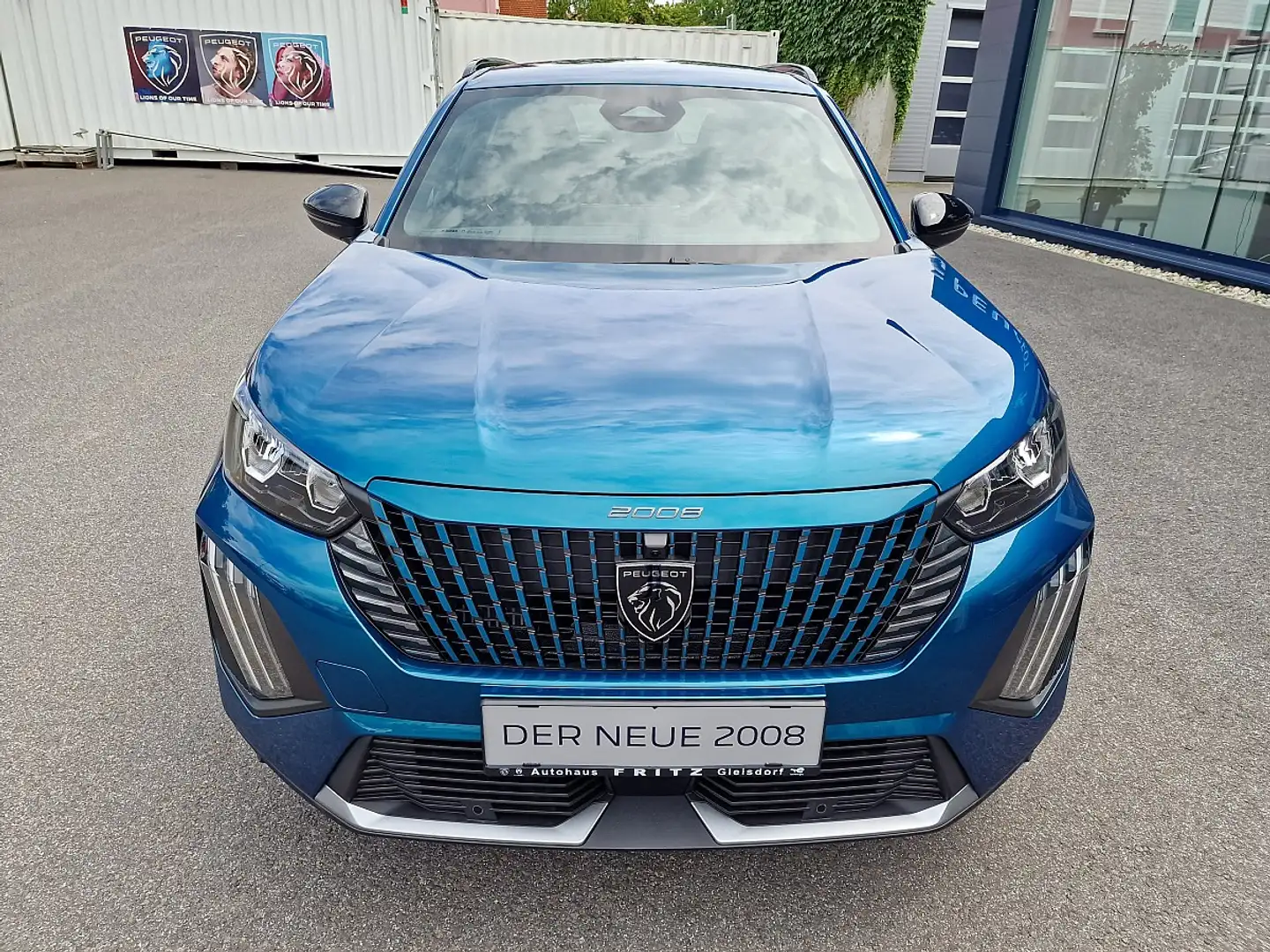 Peugeot 2008 PureTech 100 S&S Style 6-Gang-Manuell "ab Mai v... Blau - 2