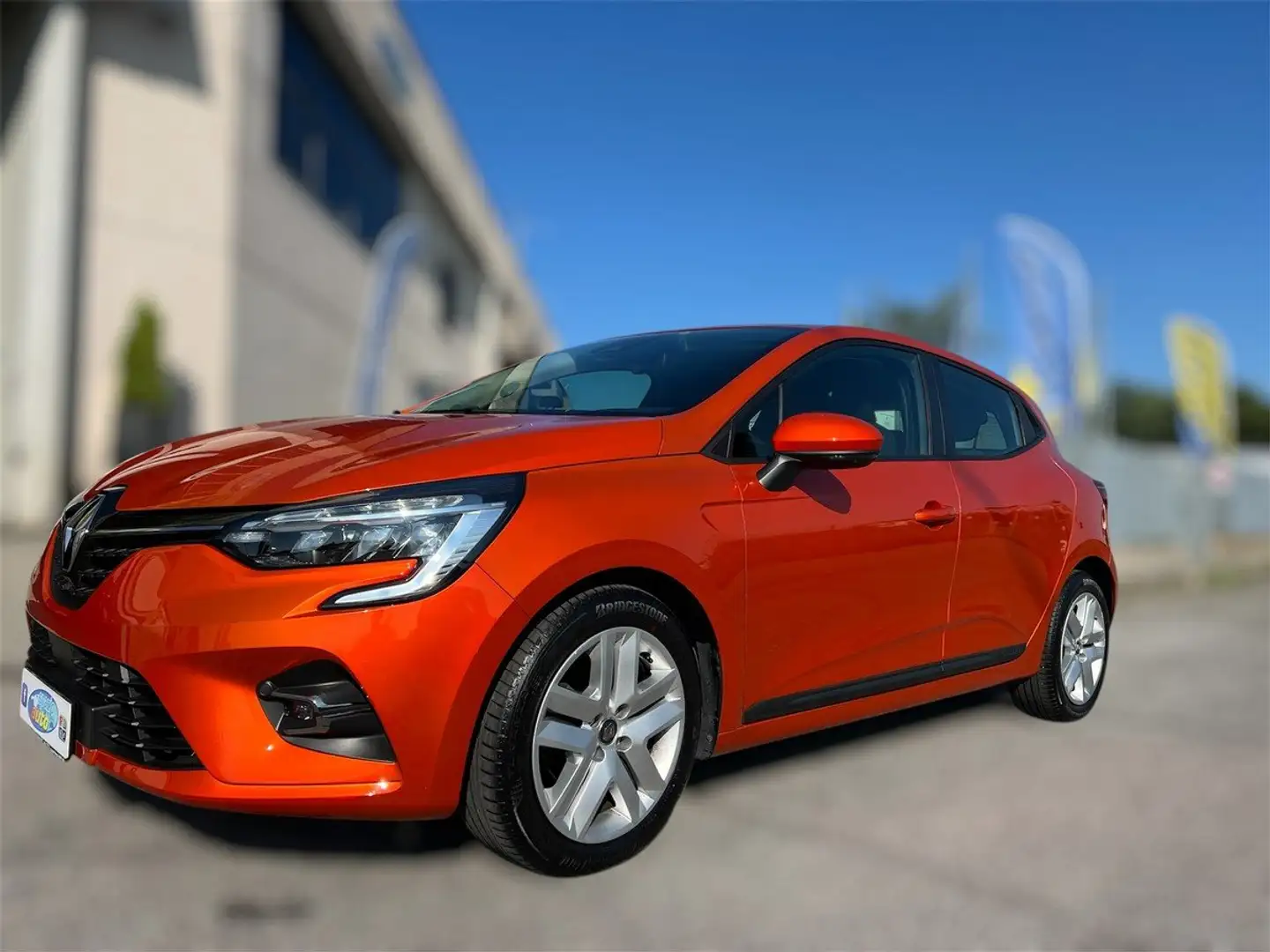 Renault Clio Clio V 2019 1.0 tce Business 90cv my21 Arancione - 2