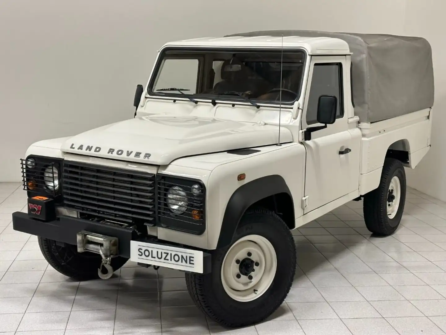 Land Rover Defender 110 2.4 TD4 H.C. Pick-up S AUTOCARRO GANCIO T. Bianco - 1