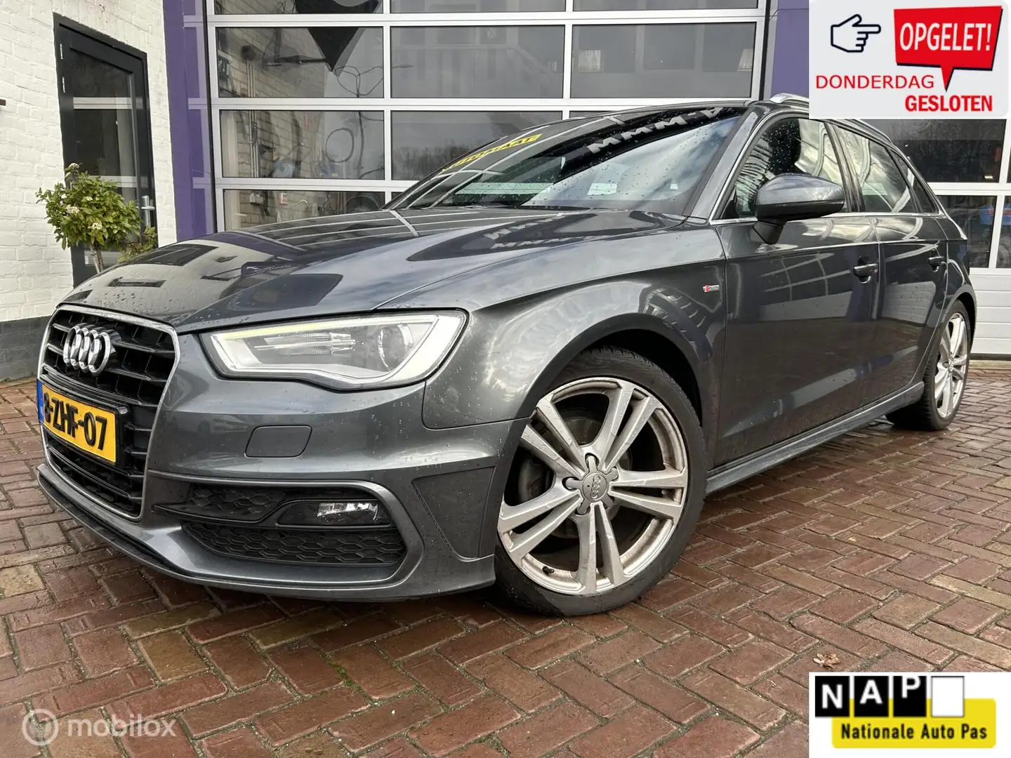 Audi A3 Sportback 1.4 TFSI Ambition Pro Line S g-tron Grau - 1