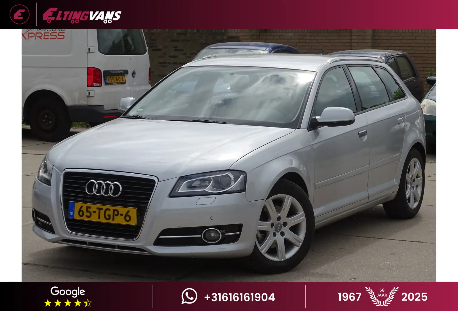 Audi A3 Sportback 1.4 TFSI Ambition Pro Line Business Gris - 1
