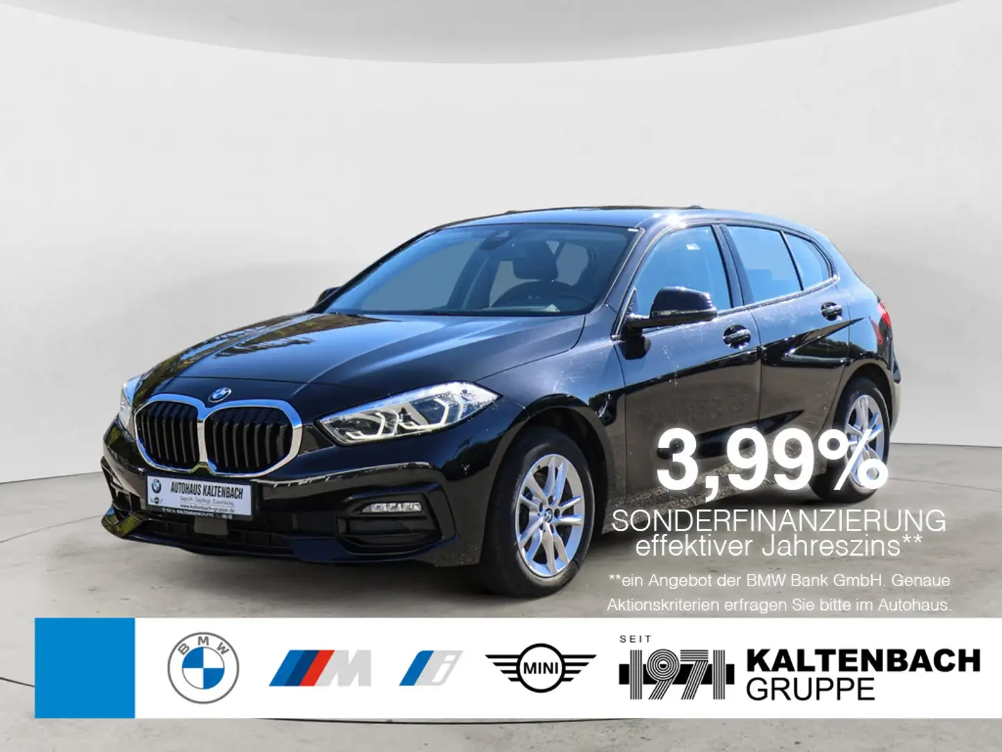 BMW 118 i Sport Line LED W-LAN NAVI SHZ PDC KLIMA Schwarz - 1