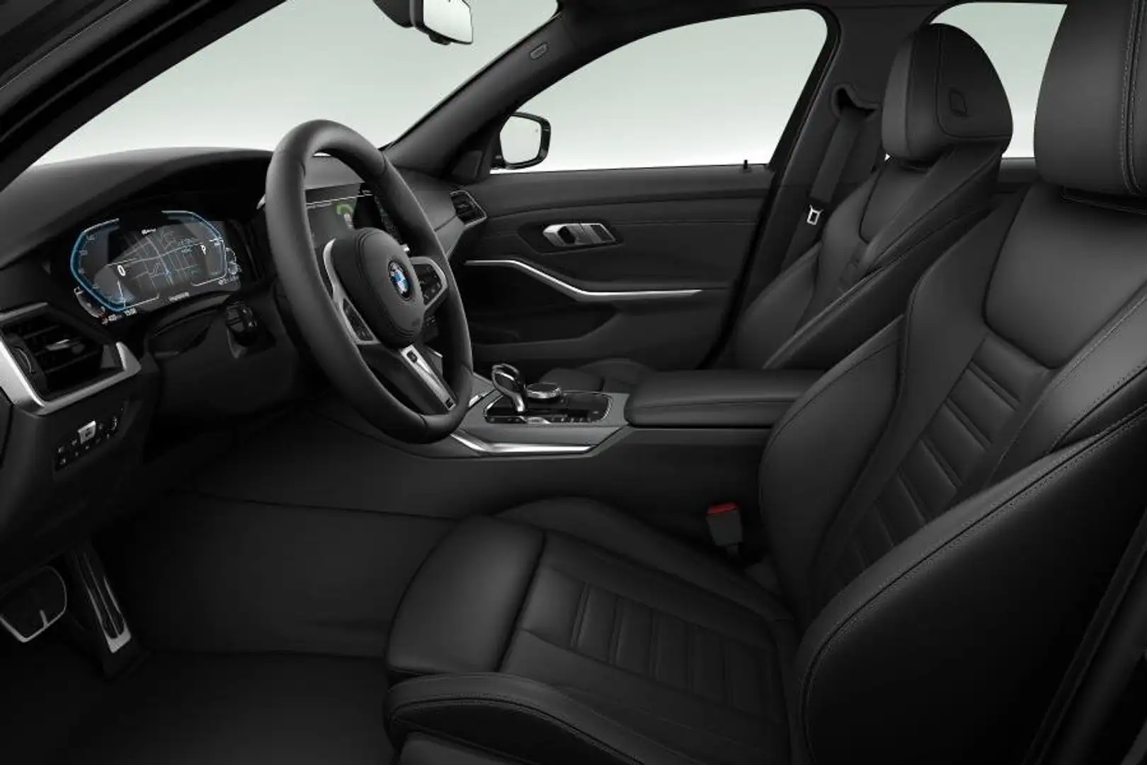 BMW 320 3 Serie Sedan 320e Business Edition Plus M-Sport / Nero - 2
