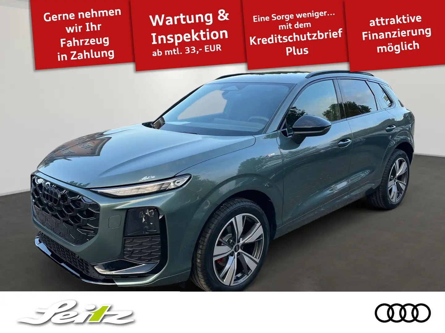 Audi Q3 1.5 TFSI *LED*KAMERA*NAVI*SITZH* Grün - 1