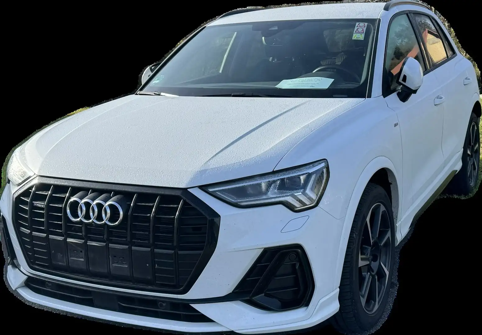Audi Q3 40 TFSI quattro S-tronic S-line AHK LED Blanc - 2
