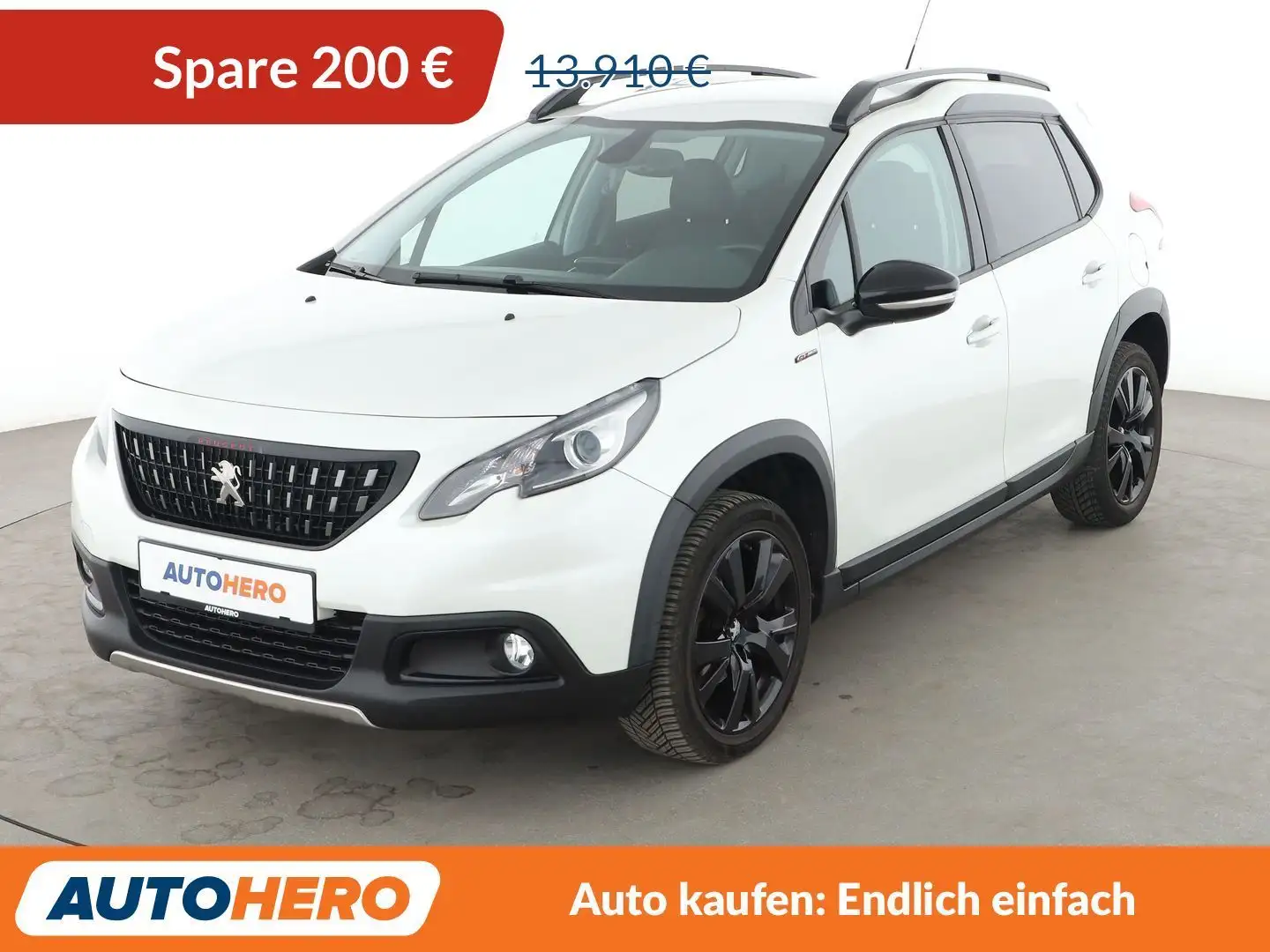 Peugeot 2008 1.2 PureTech Allure*NAVI*TEMPO*CAM*PDC*SHZ* Weiß - 1