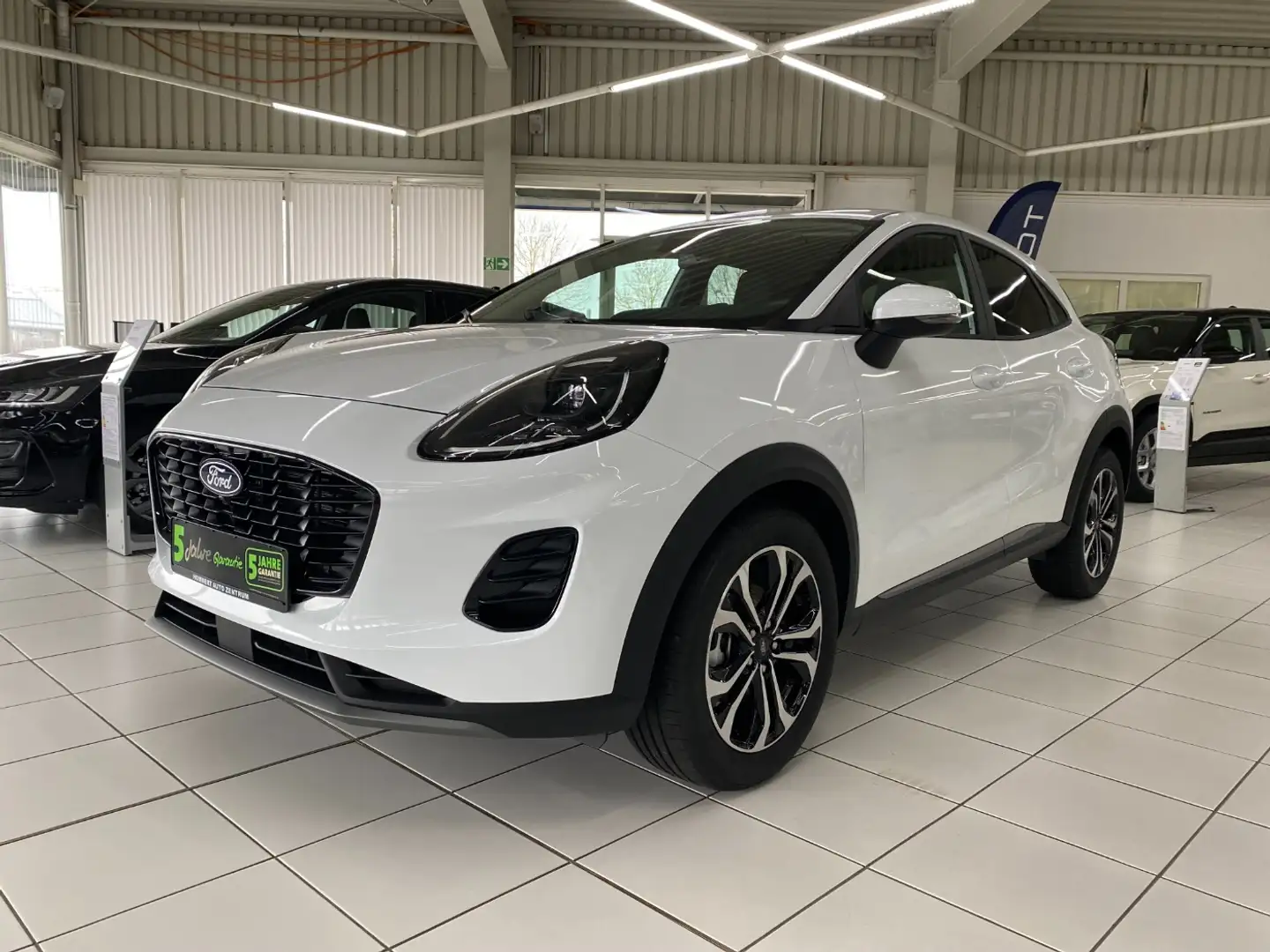 Ford Puma 1.0 EcoBoost FLA SpurH LM KeyLess Blanc - 2