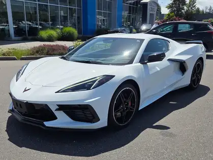 White 2024 Chevrolet Corvette Stingray 2LT Coupe RWD Coupe Rear-Wheel Drive 8-Speed Dual Clutch