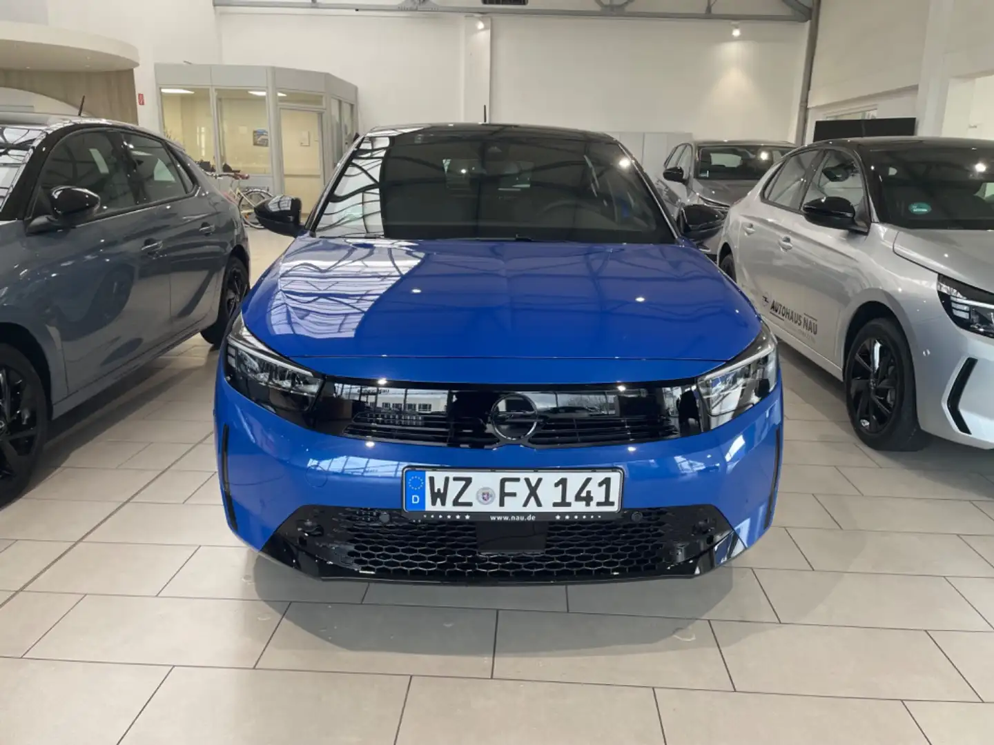 Opel Corsa 1.2 Turbo GS Automatik mit Sportsitze und Sportlen Blauw - 2