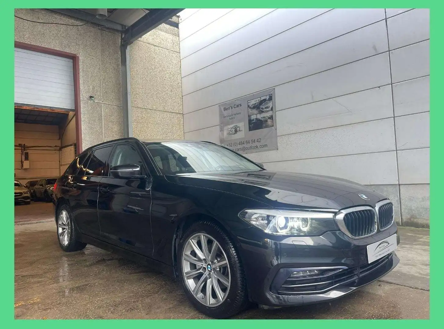 BMW 520 BMW 520dA Touring SportLine 190PK GPS/Camera Noir - 1