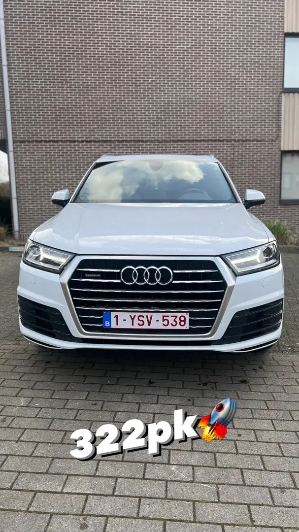 Audi Q7 3.0 TDI ultra quattro tiptronic s line Wit - 1