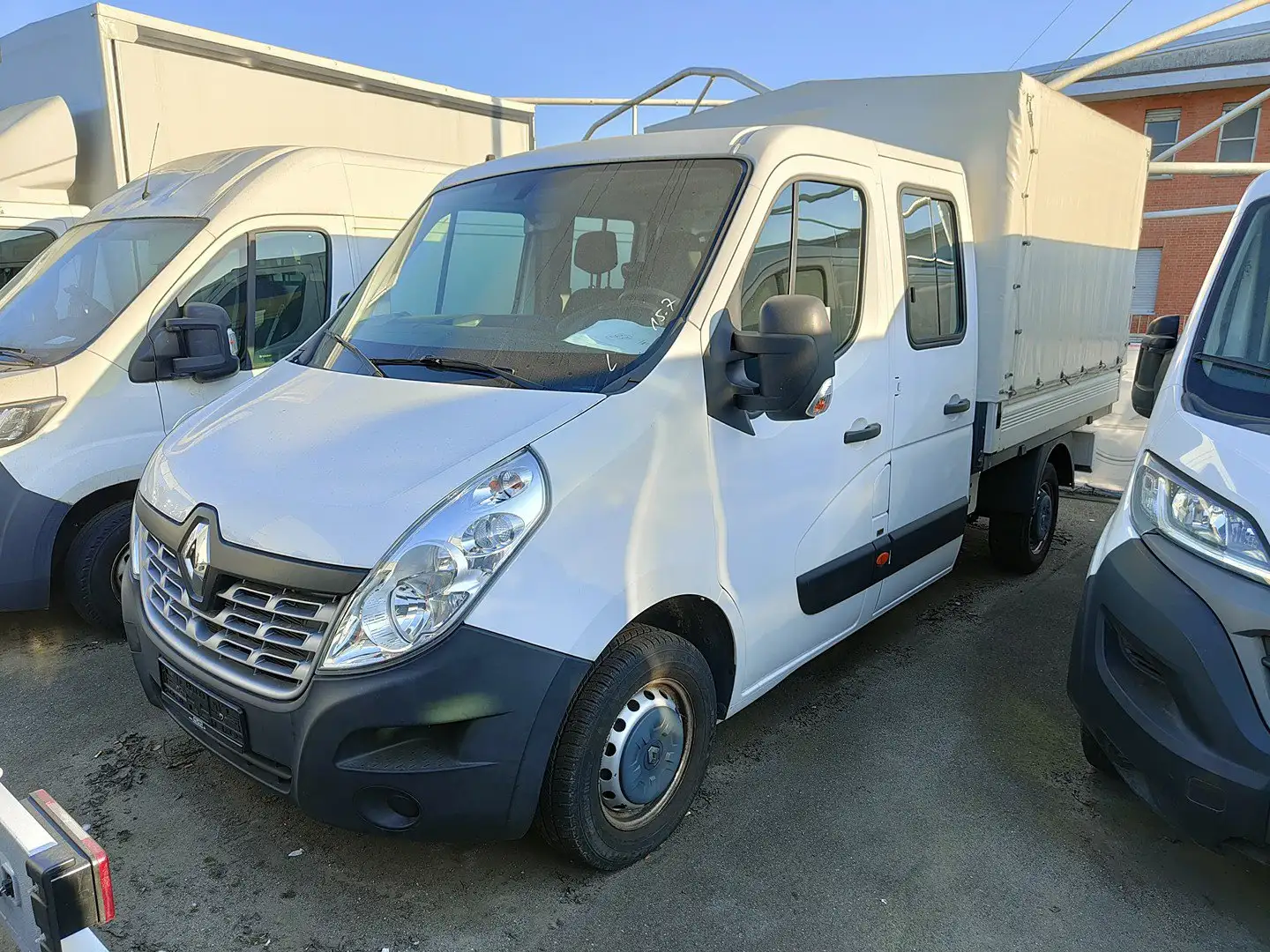 Renault Master 2.3 dci 130cv - 7 POSTI Centina e telone Bianco - 1