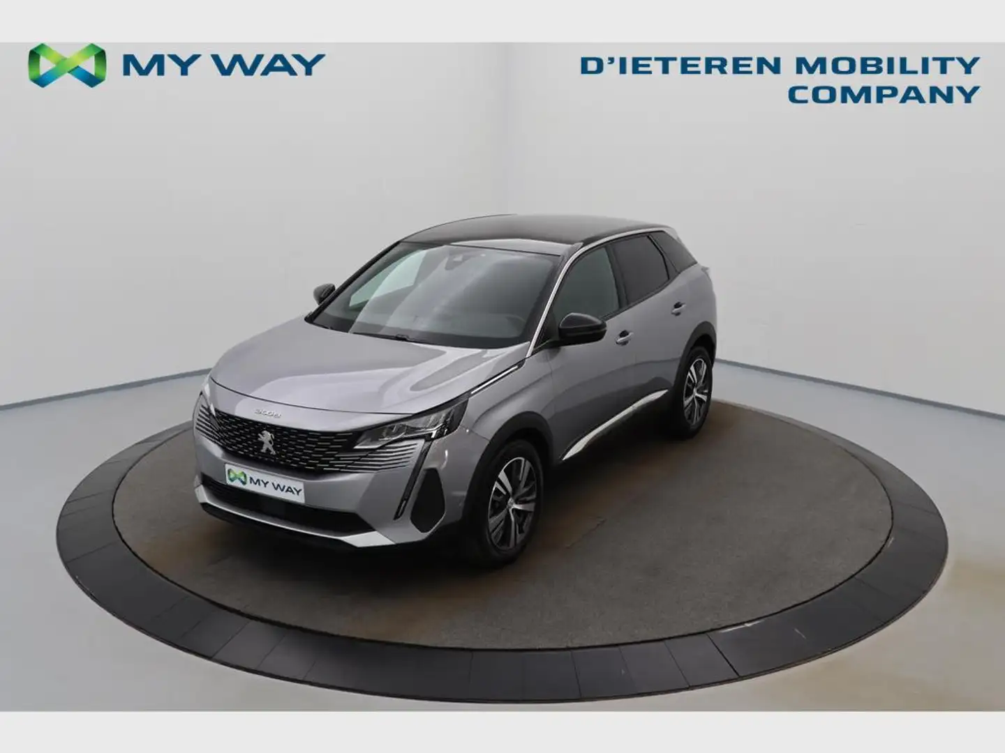 Peugeot 3008 Allure Pack 1.2 THP 130 PK 6v Gris - 1