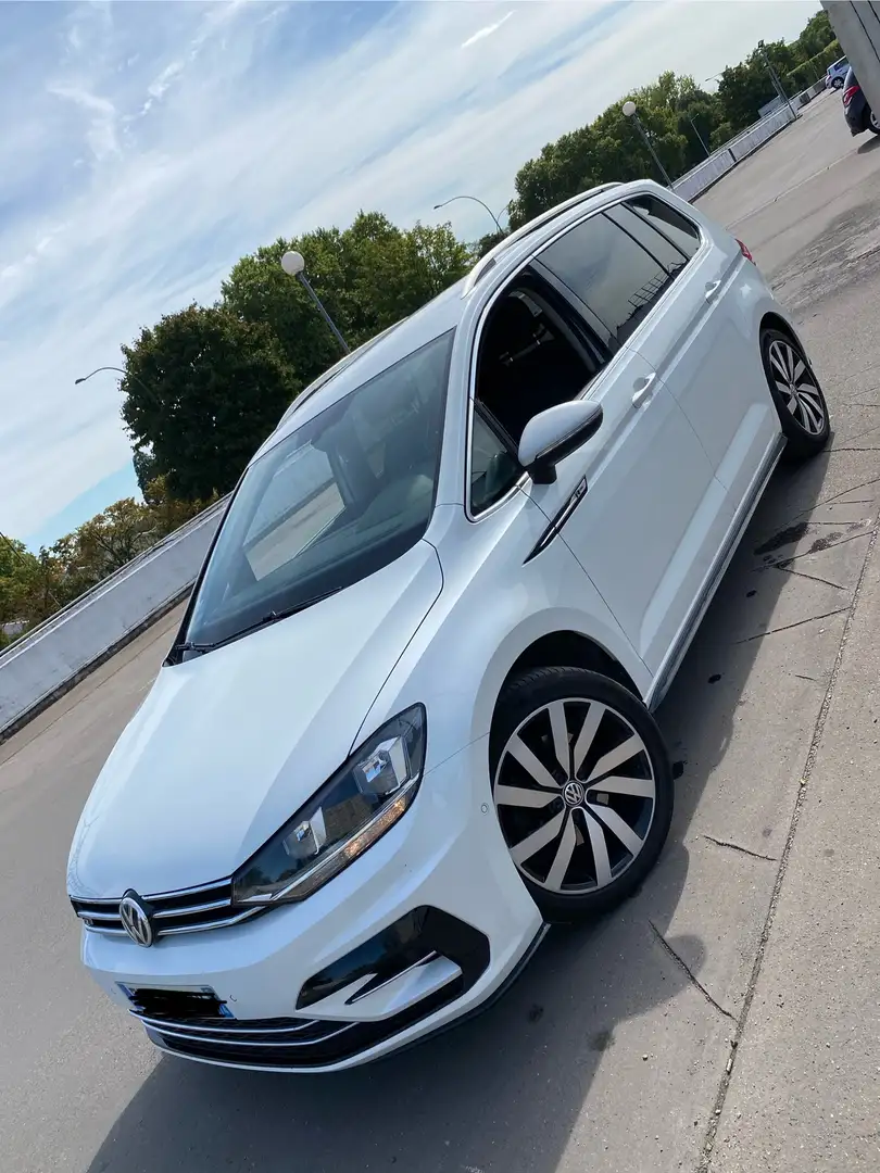 Volkswagen Touran Touran 1.4 TSI 150 BMT 7pl R-Line Blanc - 1