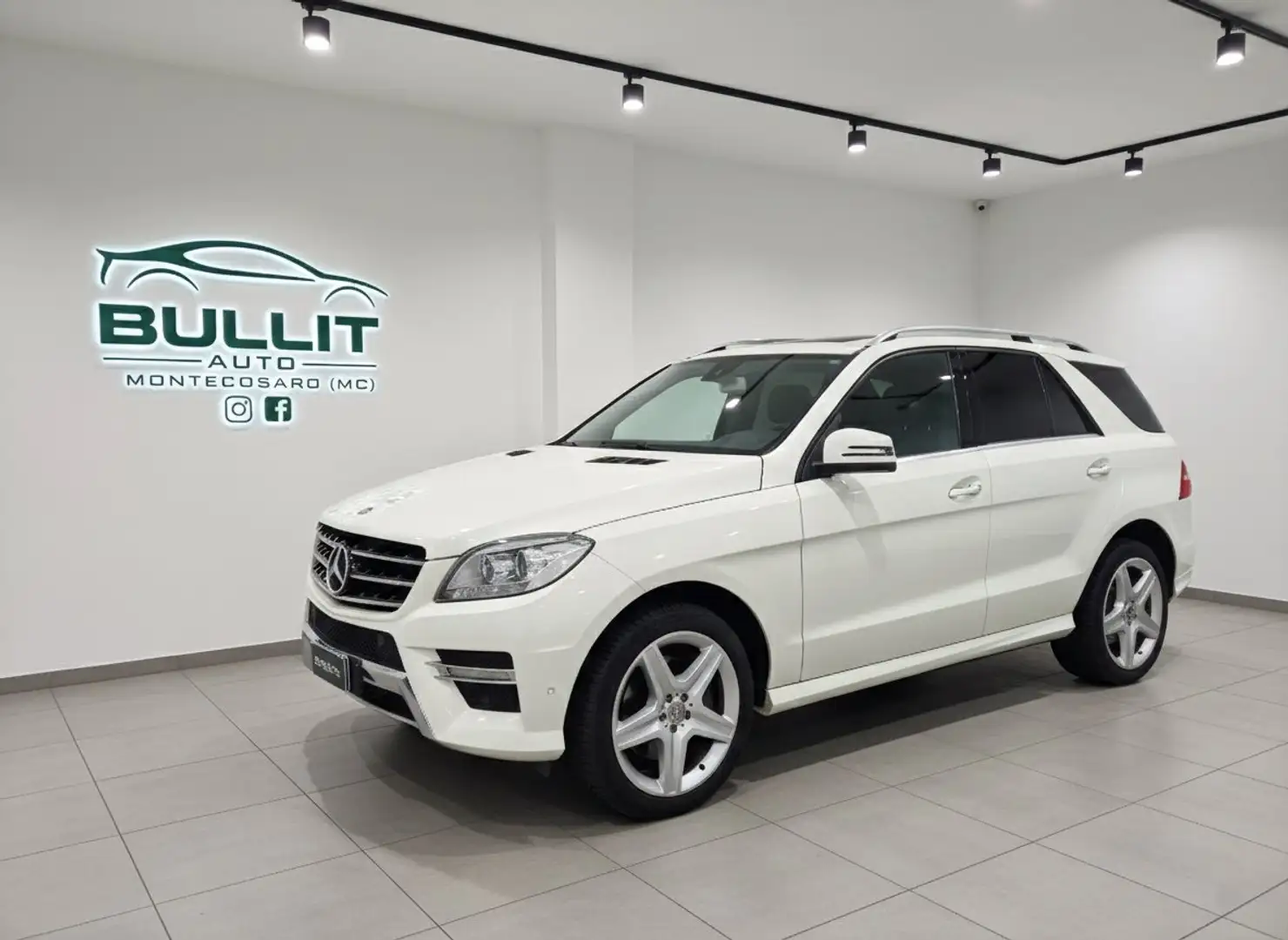 Mercedes-Benz ML 250 ML 250 bt Premium 4matic auto Bianco - 1