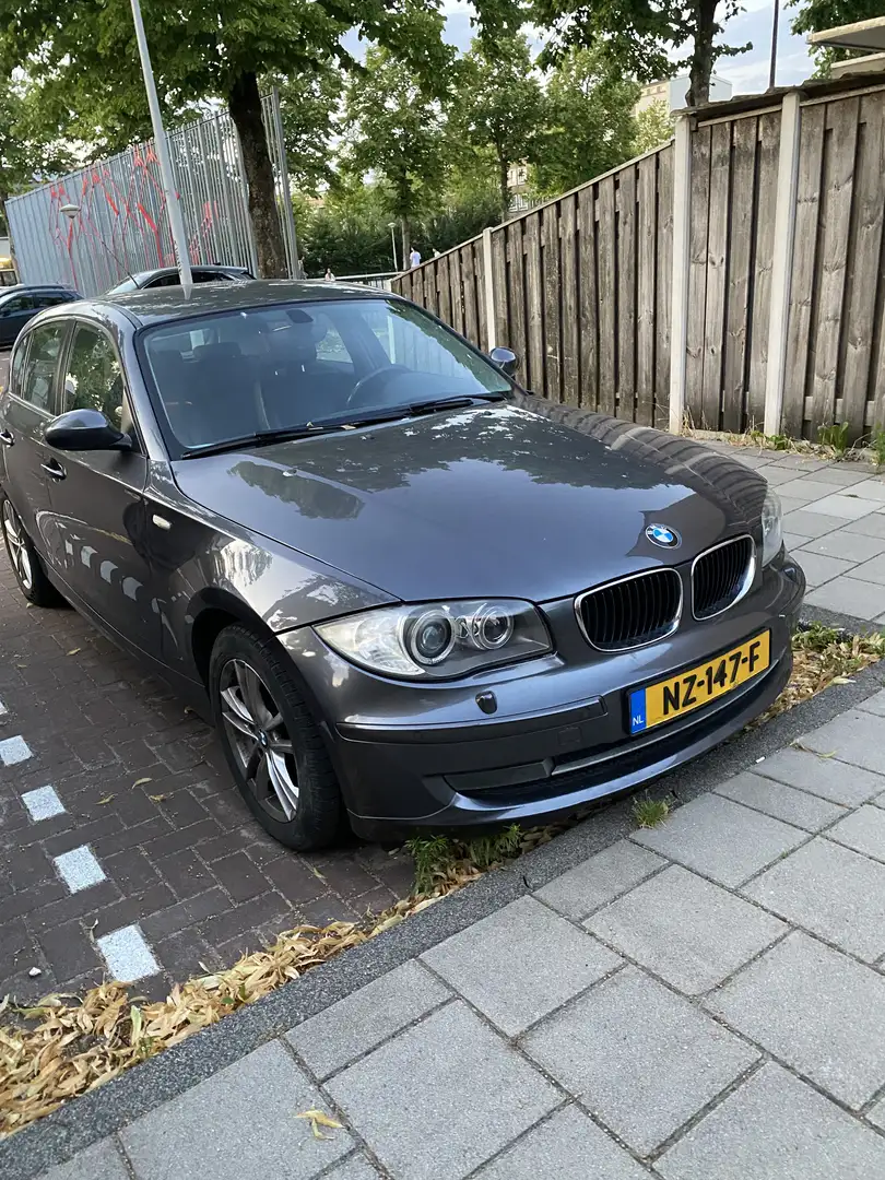 BMW 118 118i clima leer xenon Gris - 2