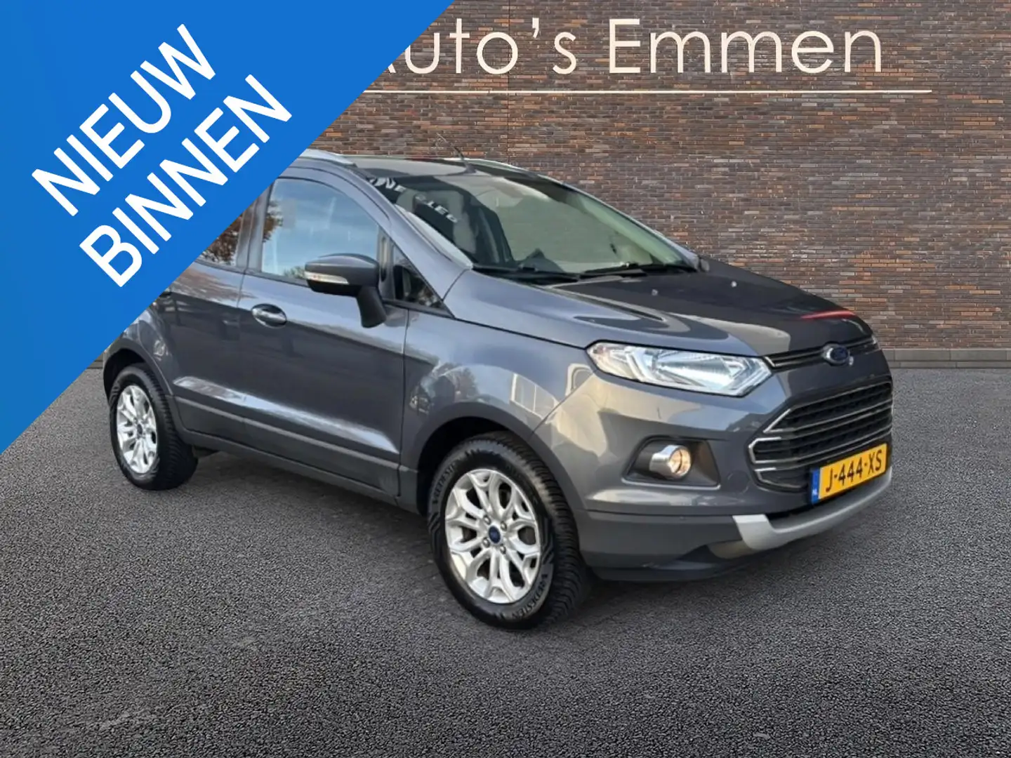 Ford EcoSport 1.0 125PK ECC LMV NAVIGATIE CRUISE TREKHAAK Gris - 1