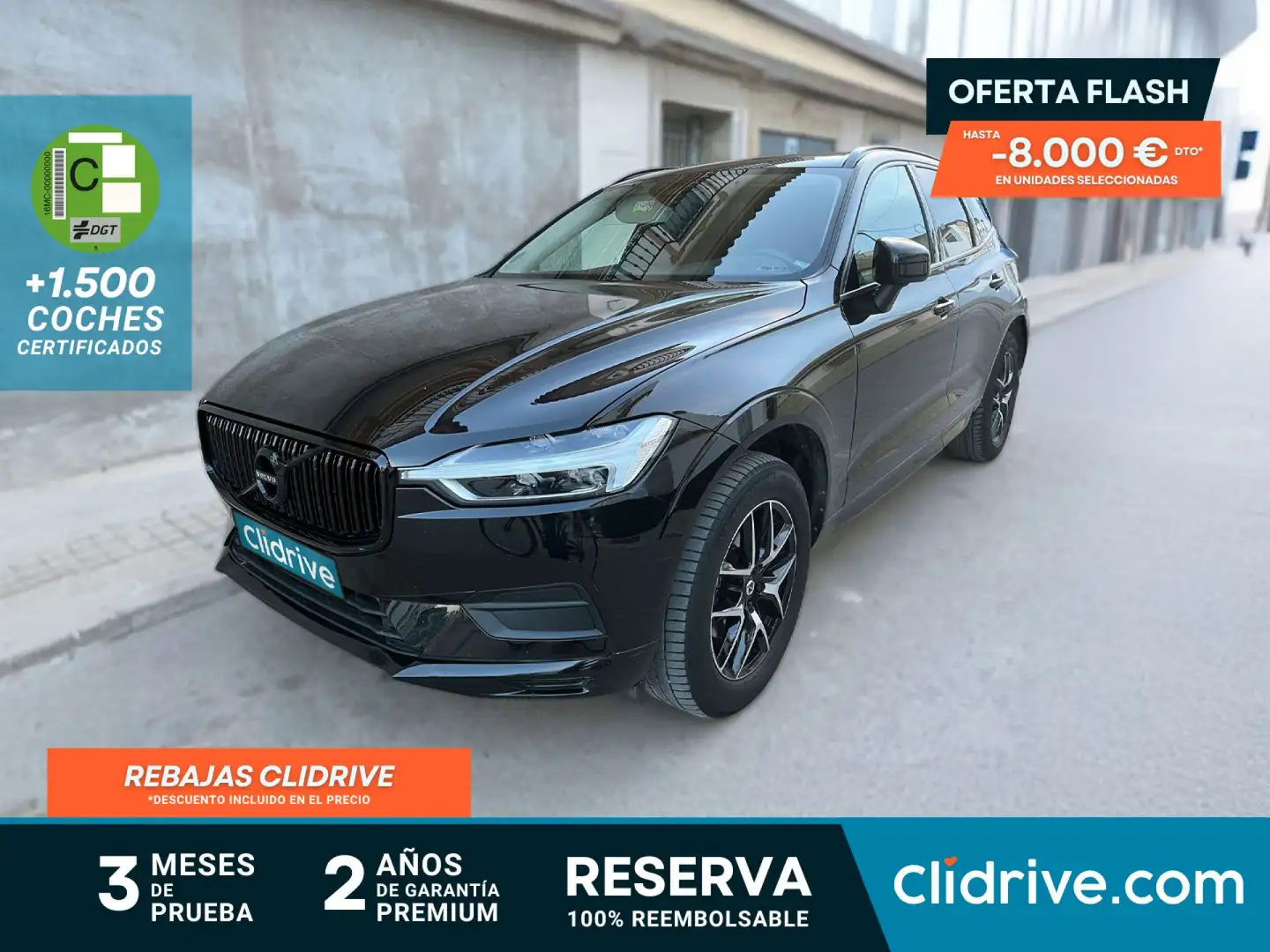 Volvo XC60 B4 Momentum AWD Aut. Negro - 1