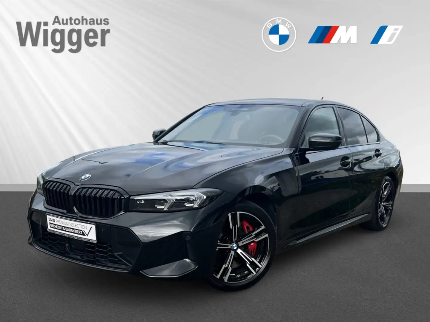 BMW 330 i Lim M Sport/Navigation/Soundsystem/LED/ACC Noir - 1