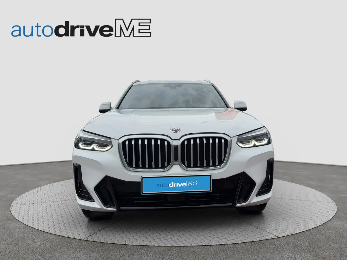 BMW X3 xDrive 20d Weiß - 2