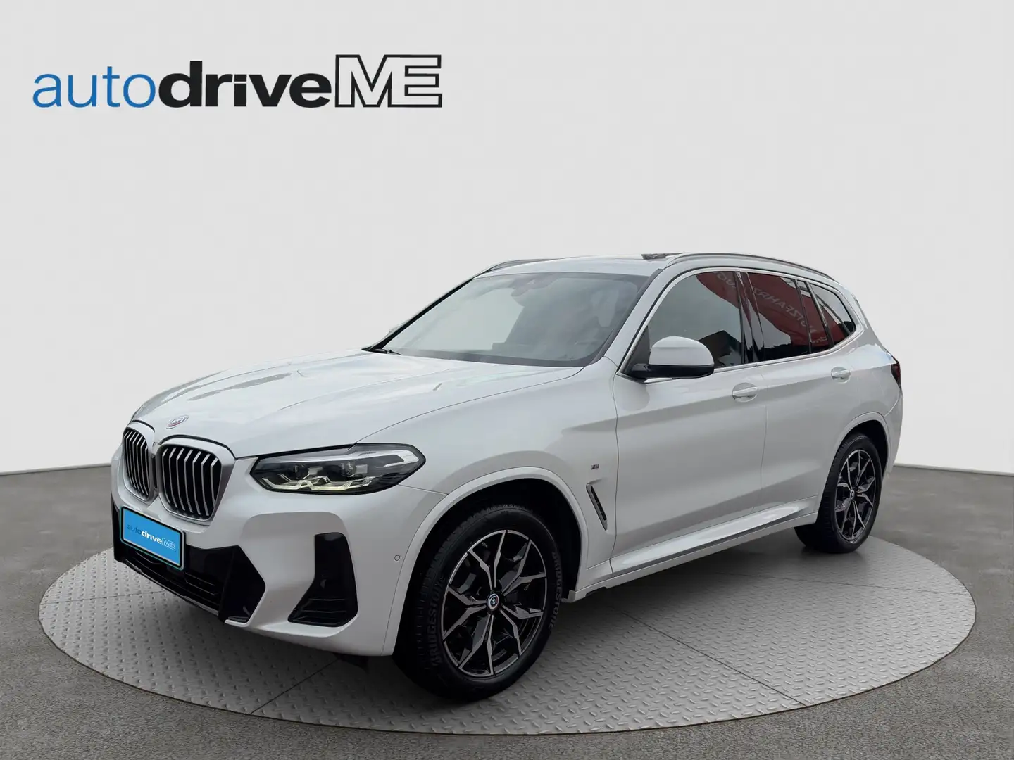 BMW X3 xDrive 20d Weiß - 1