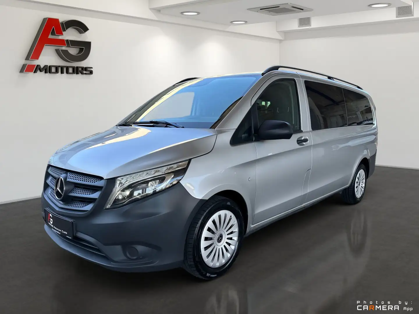 Mercedes-Benz Vito Tourer Pro 116 CDI lang 4x4 Aut/9.Sitze/LED/Kamer Gris - 1