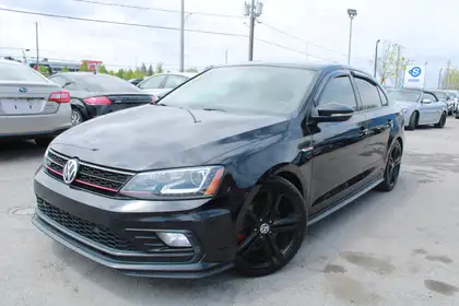 Black 2017 Volkswagen Jetta GLI Autobahn FWD Sedan Manual