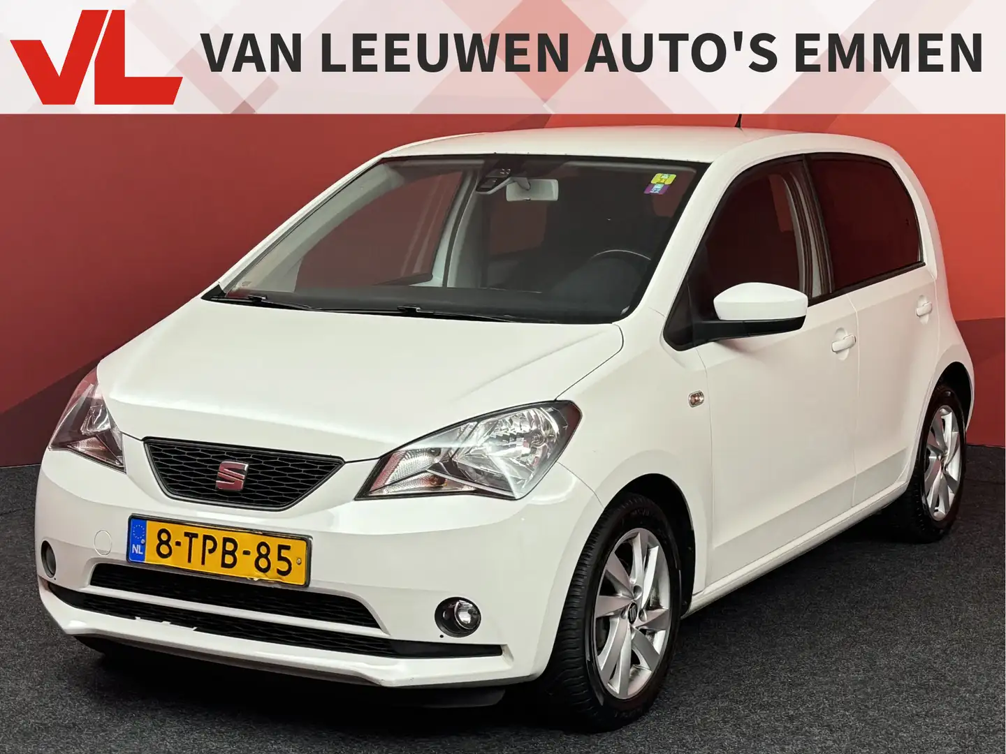 SEAT Mii 1.0 Sport Dynamic | PDC | Airco | 5drs | Lichtmeta Weiß - 1