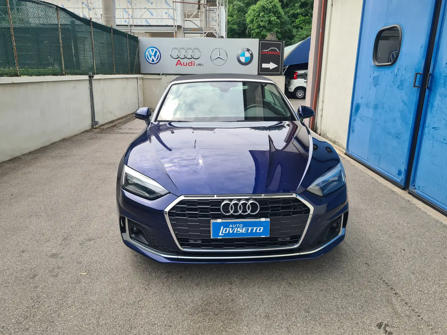 Audi A5 A5 CABRIO 2.0 TDI 163 CV MHEV - ADVANCED Blu/Azzurro - 2