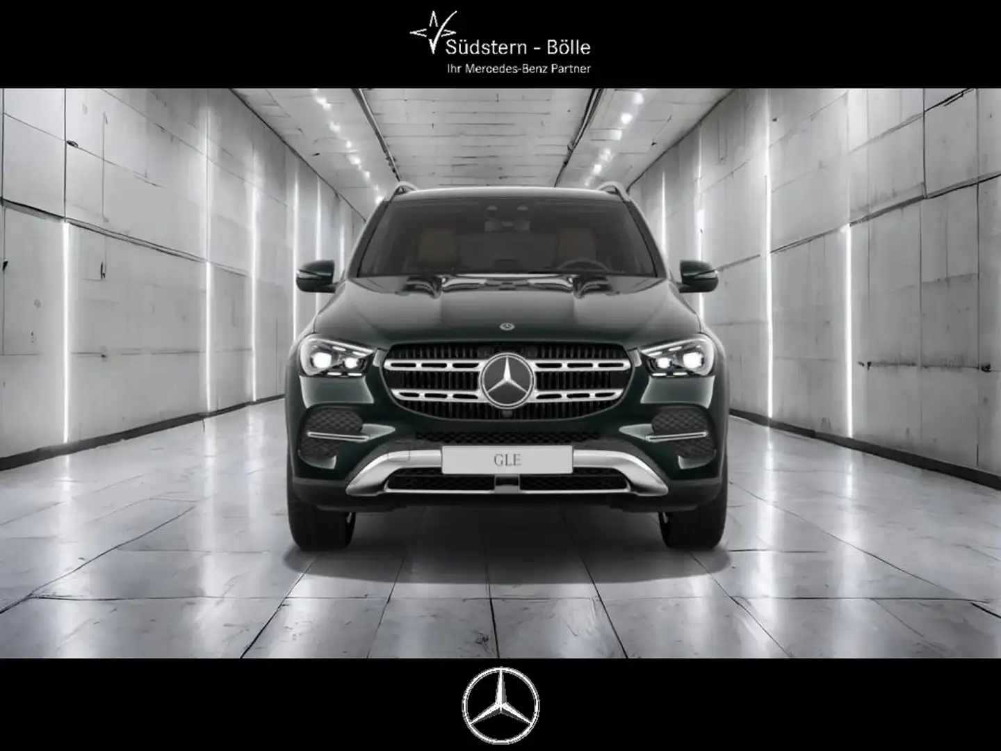 Mercedes-Benz GLE 450 4M +MEMORY+AMBIENTE+MULTIBEAM+PANO-DACH Vert - 2