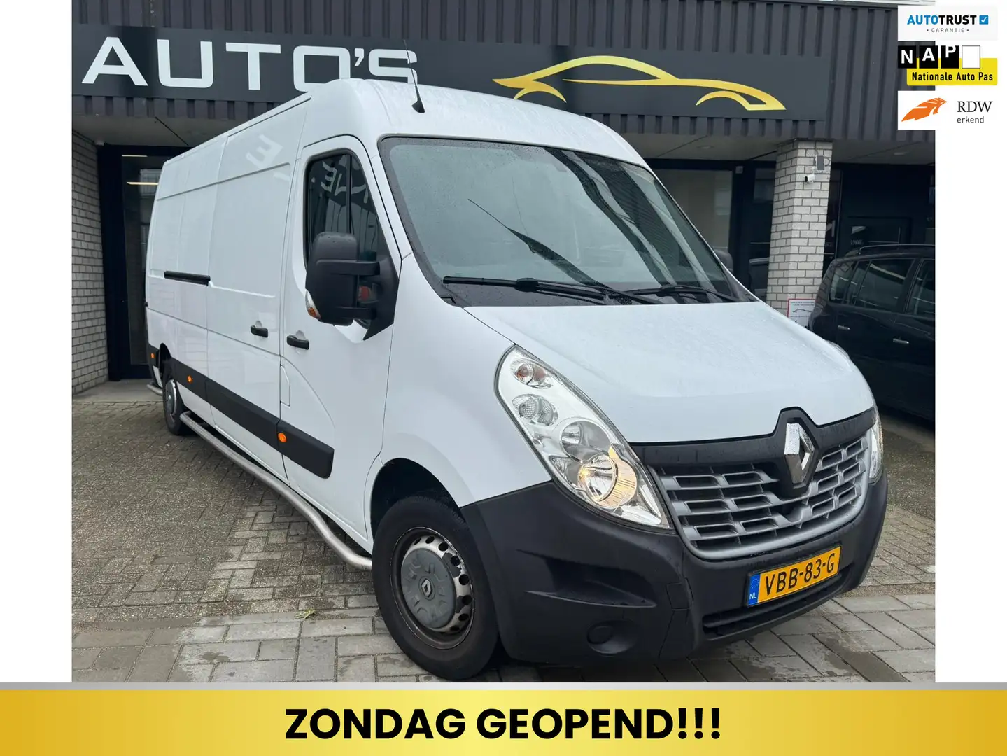 Renault Master T35 2.3 dCi L3H2 2019 170PK AUTOMAAT/CRUISE/CAMERA Wit - 1