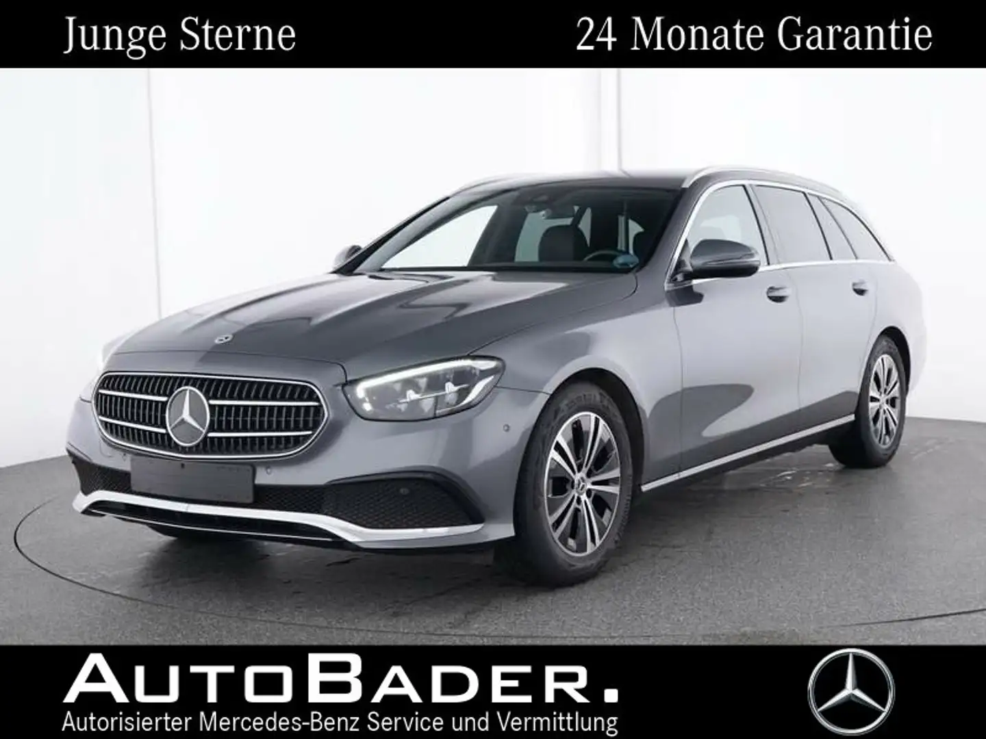Mercedes-Benz E 200 E 200 d T Avantgarde MBUX AHK Park-Spgl-Pkt RFK Grau - 1