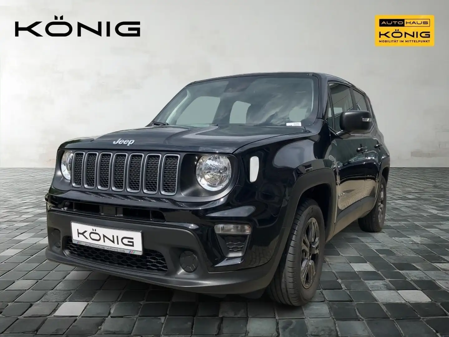 Jeep Renegade MY23 1.5 130 MHEV Longitude Automatik Schwarz - 1