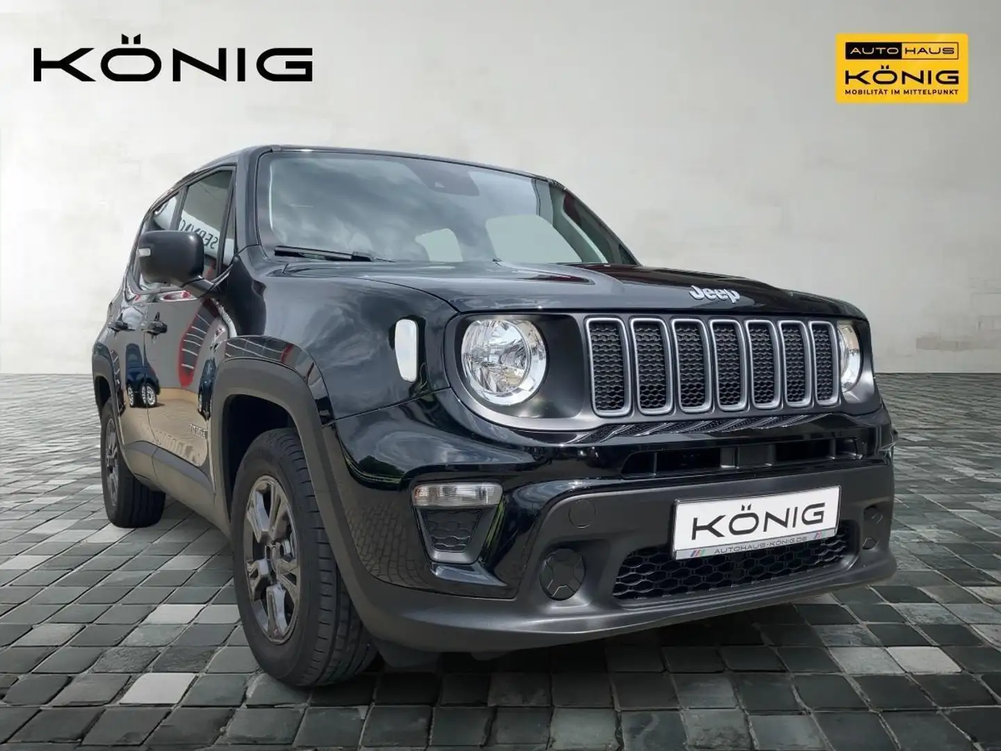 Jeep Renegade MY23 1.5 130 MHEV Longitude Automatik Schwarz - 2