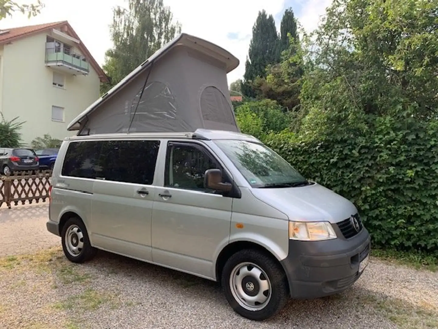 Volkswagen T5 Wehle MagicLine / Campingausbau & Aufstelldach Plateado - 1