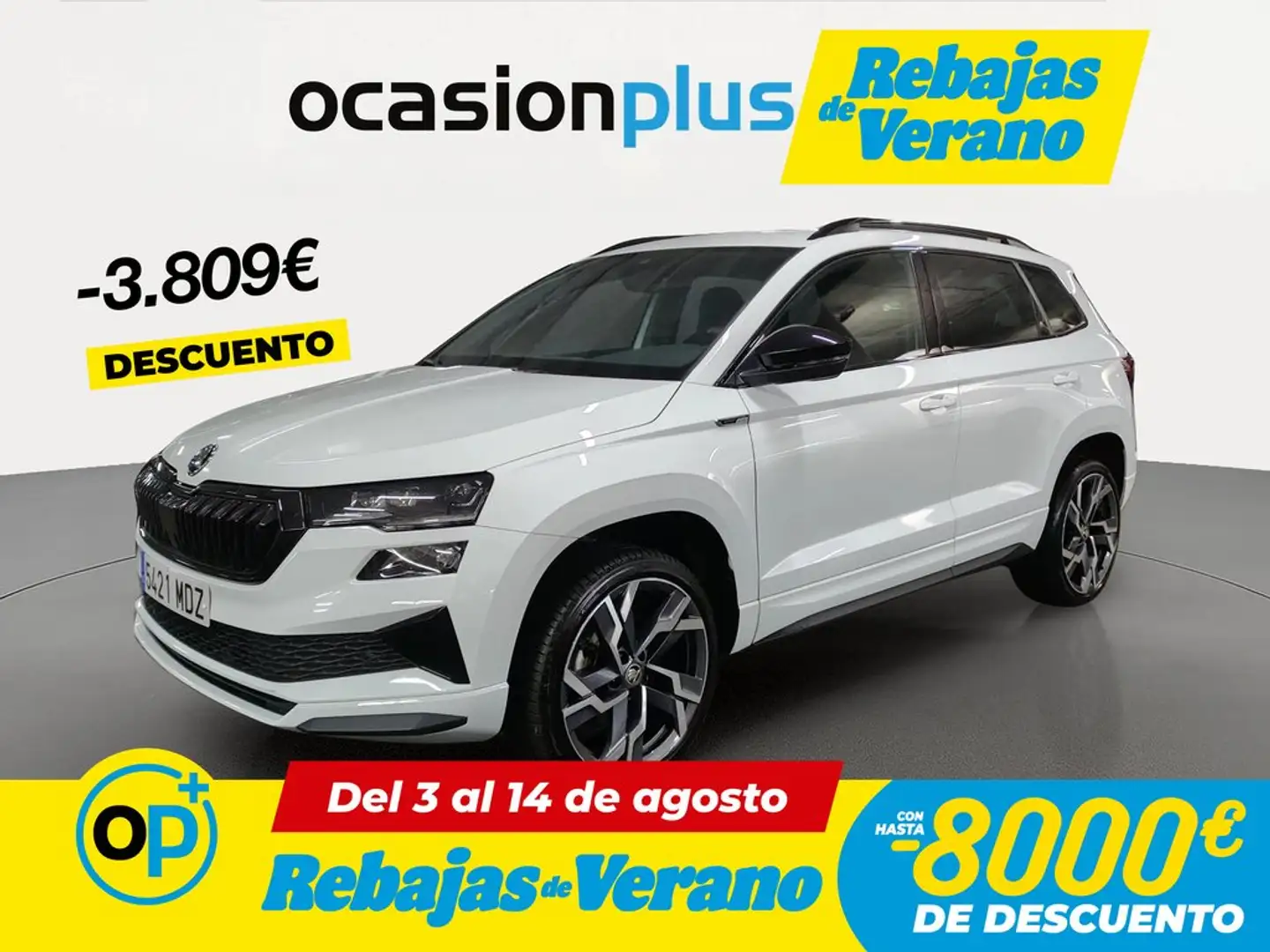Skoda Karoq 1.5 TSI Sportline ACT DSG 110KW Blanco - 1