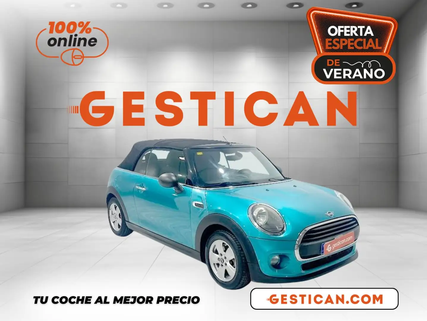 MINI One Cabrio Azul - 1