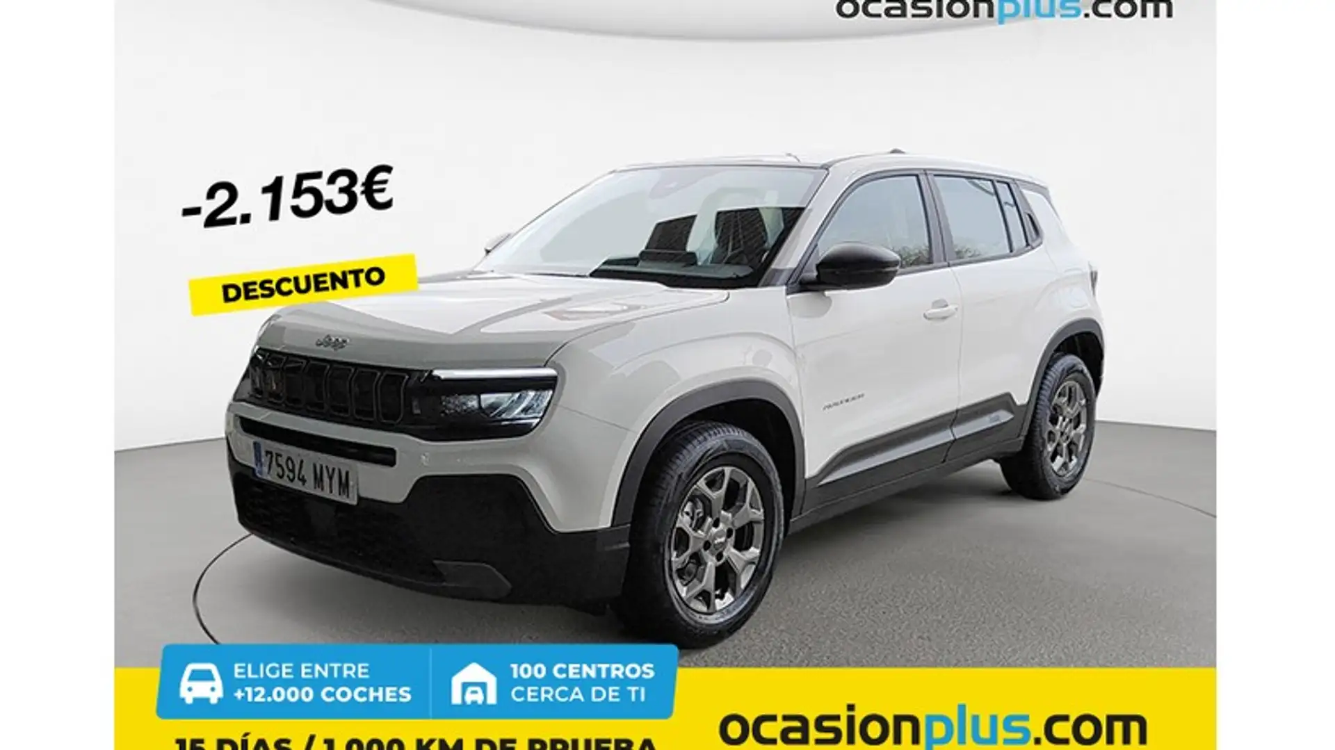 Jeep Avenger 1.2 Longitude 100 Weiß - 1
