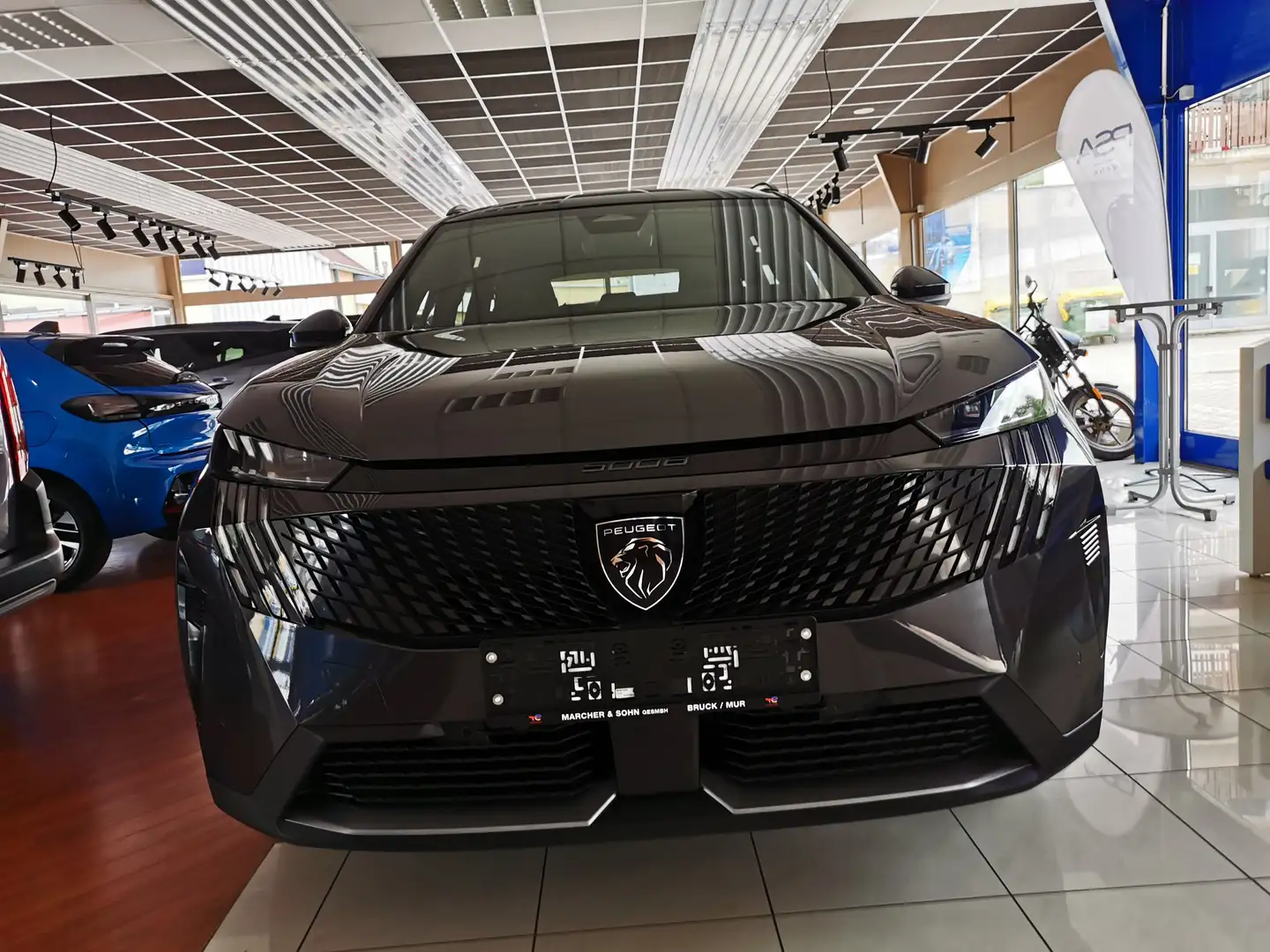 Peugeot 5008 mHEV 145 e-DCS6 GT Aut. Grijs - 2