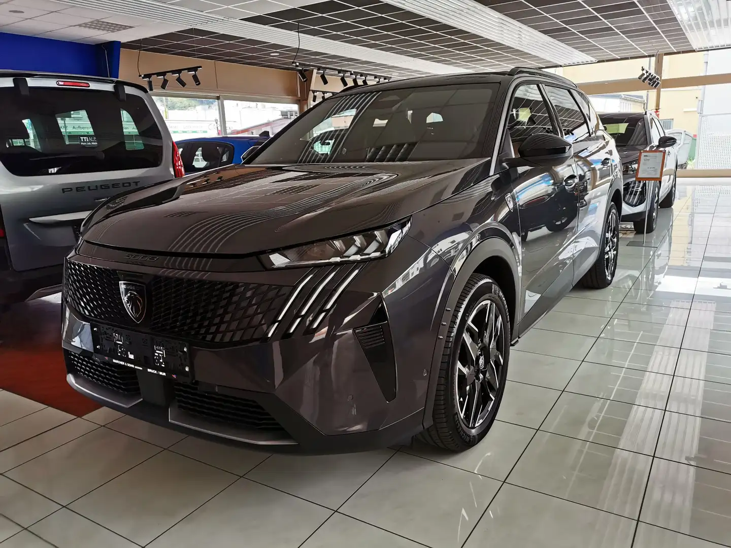 Peugeot 5008 mHEV 145 e-DCS6 GT Aut. Grijs - 1