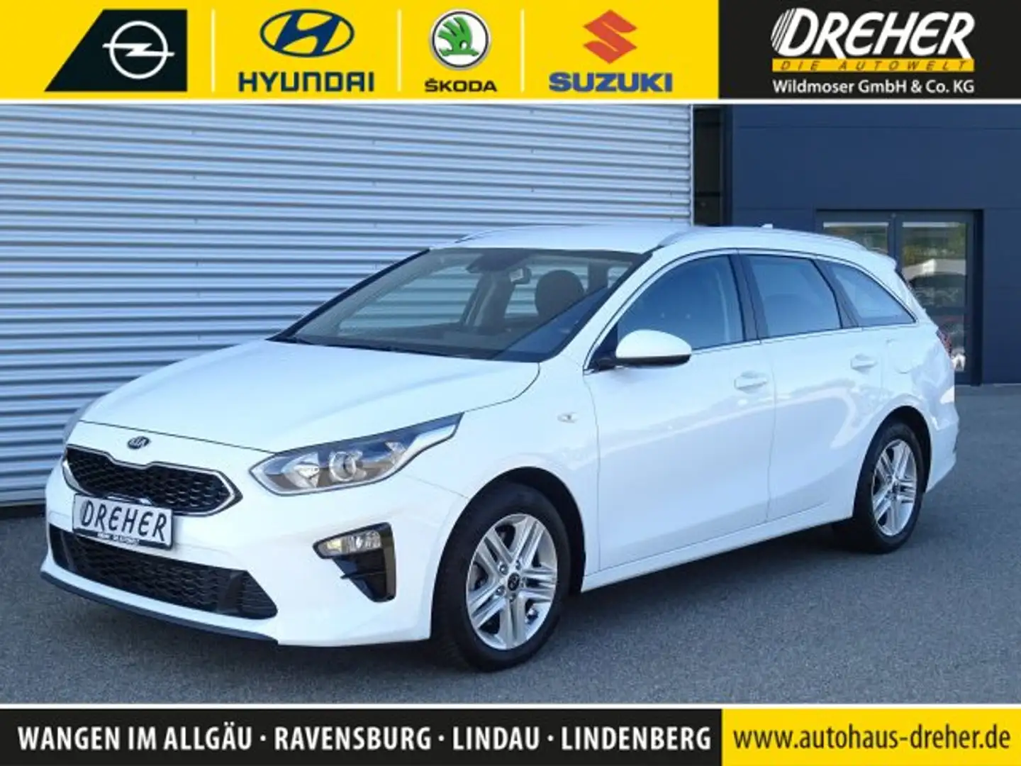 Kia Ceed SW / cee'd SW Ceed 1.5 T-GDI Vision Navi/Autom./Klima/Kamera BC Weiß - 1