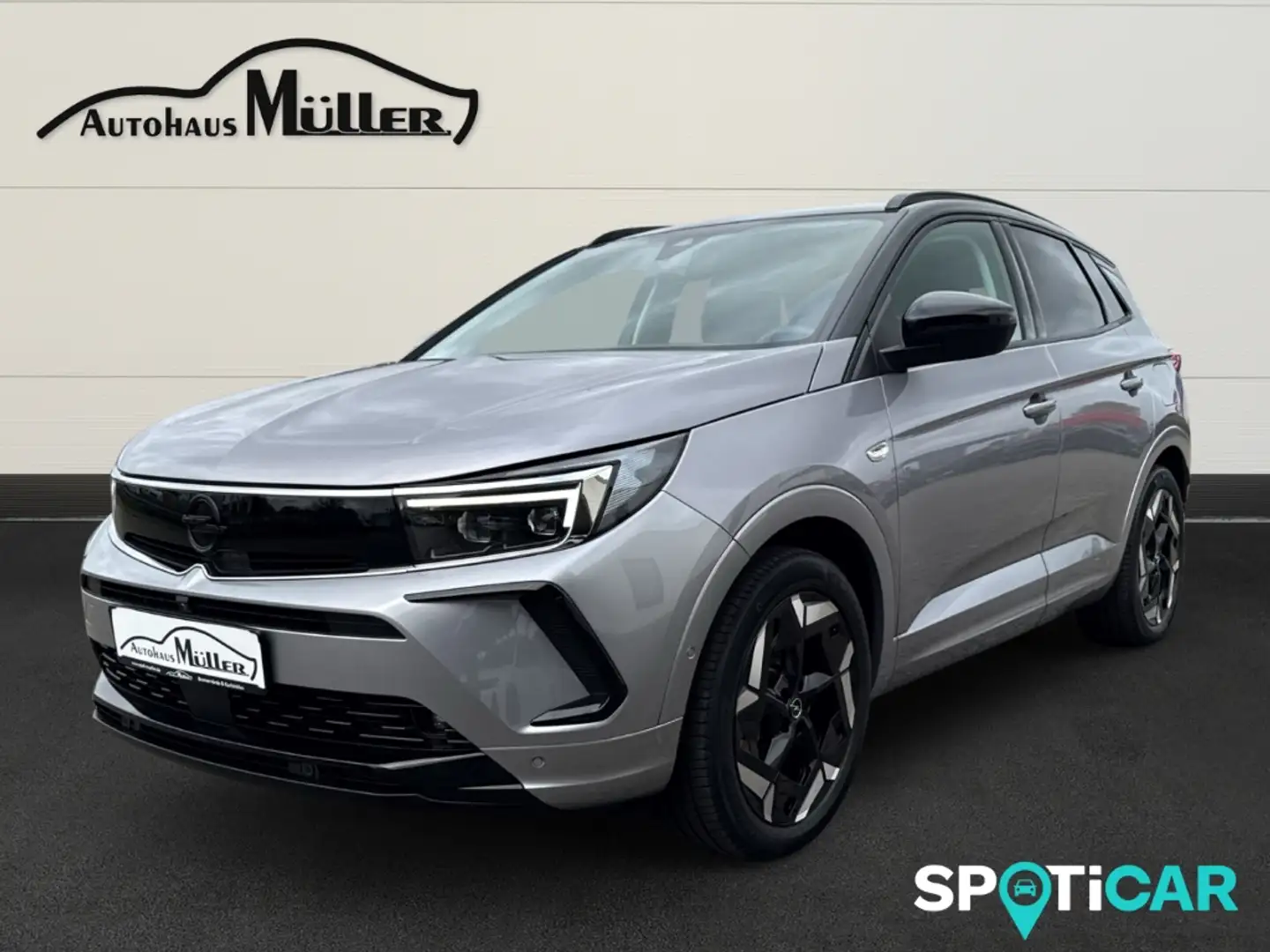 Opel Grandland GSe 1.6 Turbo Hybrid +AHK+Navi+Matrix+ Grau - 1