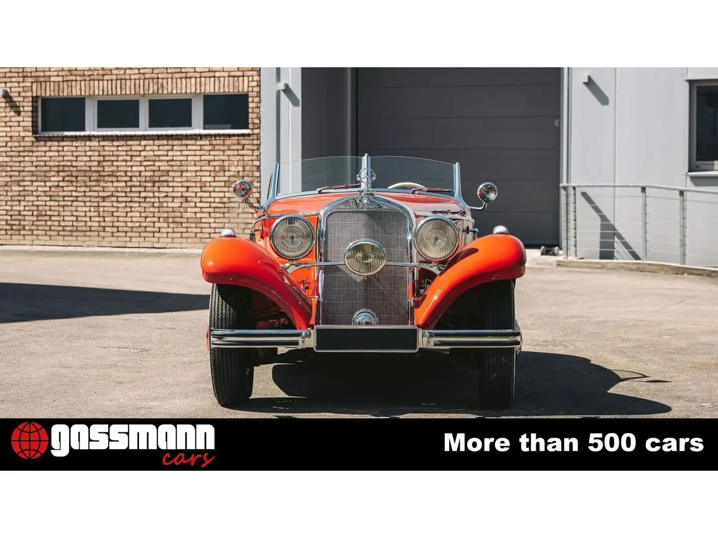 Mercedes-Benz 290 Spezial Roadster Short Chassis - W18 Red - 2