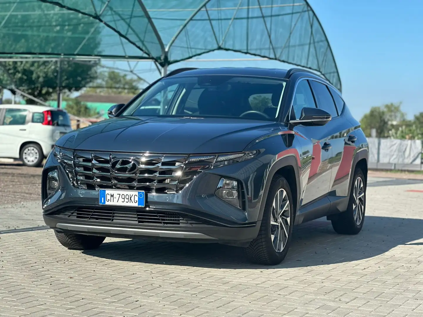 Hyundai TUCSON Tucson III 2021 1.6 crdi 48V Xline 2wd Grigio - 2