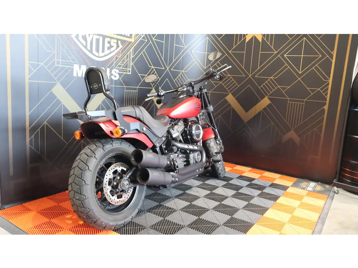 Harley-Davidson Fat Bob Sport/tour Rouge - 2