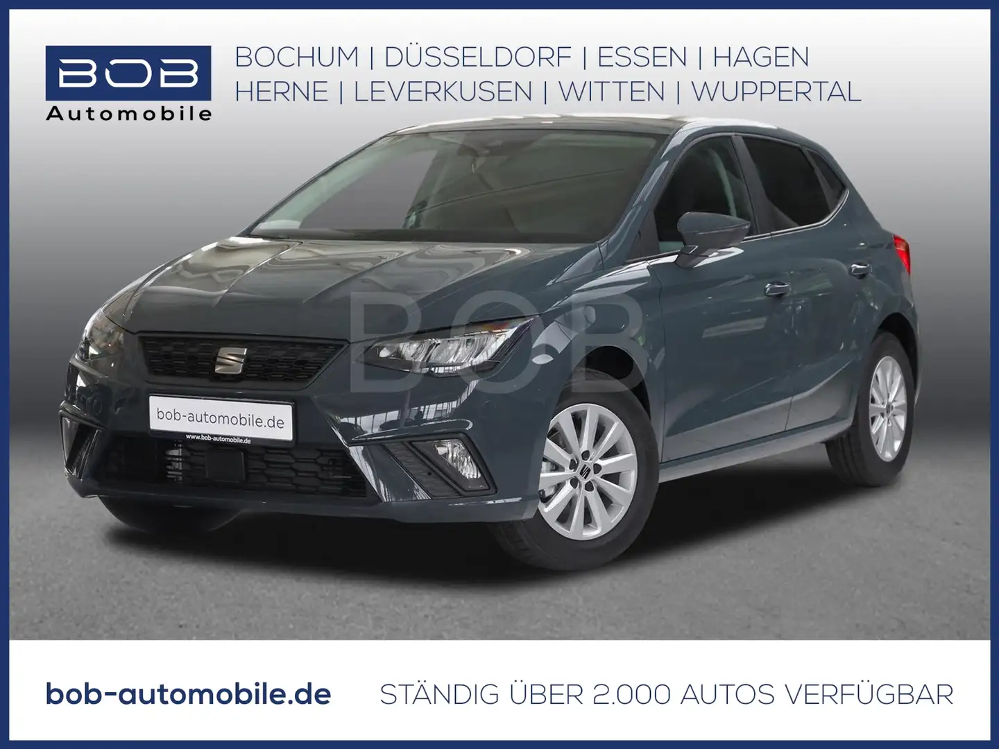 SEAT Ibiza 1.0 MPI Style LED ALU KLIMA PDC CARPLAY BT Niebieski - 1